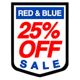 The Red and Blue Sale