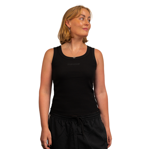 Black Tank Top | Wildflower Newcastle