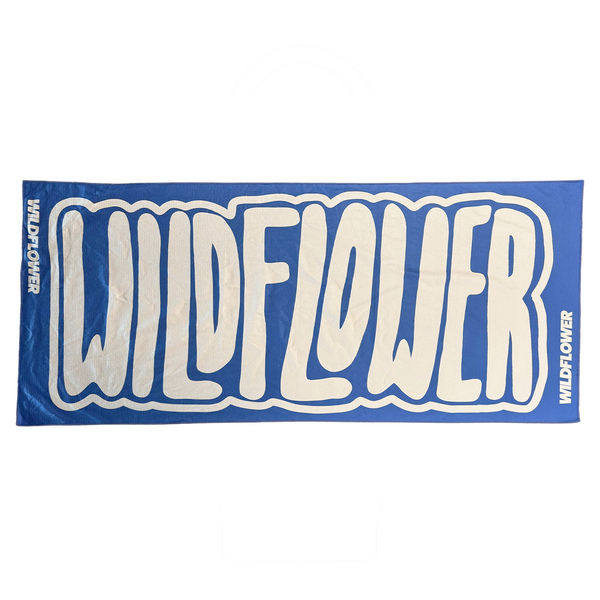 Beach Towel | Blue | Wildflower Newcastle