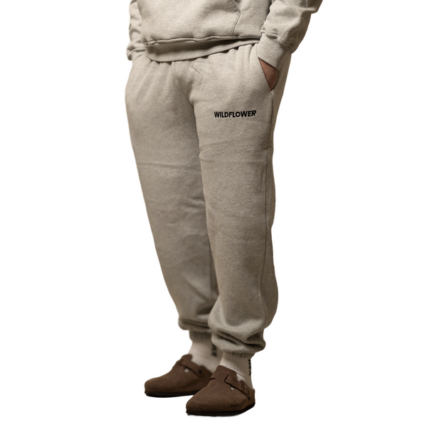 Staple Sweatpants | Grey Marle | Wildflower Newcastle