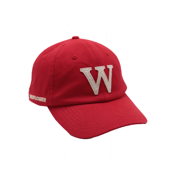 Vintage W Cap | Red | Wildflower Newcastle Streetwear