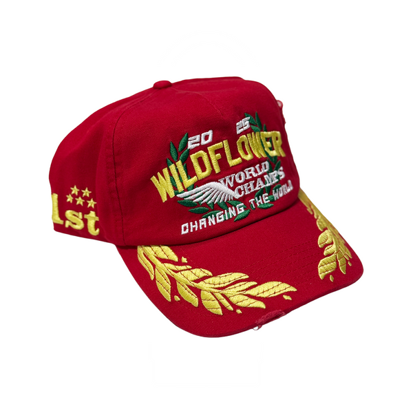 The 2025 Championship Cap - Red | Wildflower Newcastle Streetwear