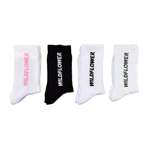 Wildflower Crew Socks | Wildflower Newcastle Streetwear