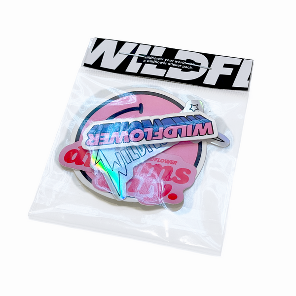 Wildflower Sticker Pack | Wildflower Newcastle Streetwear