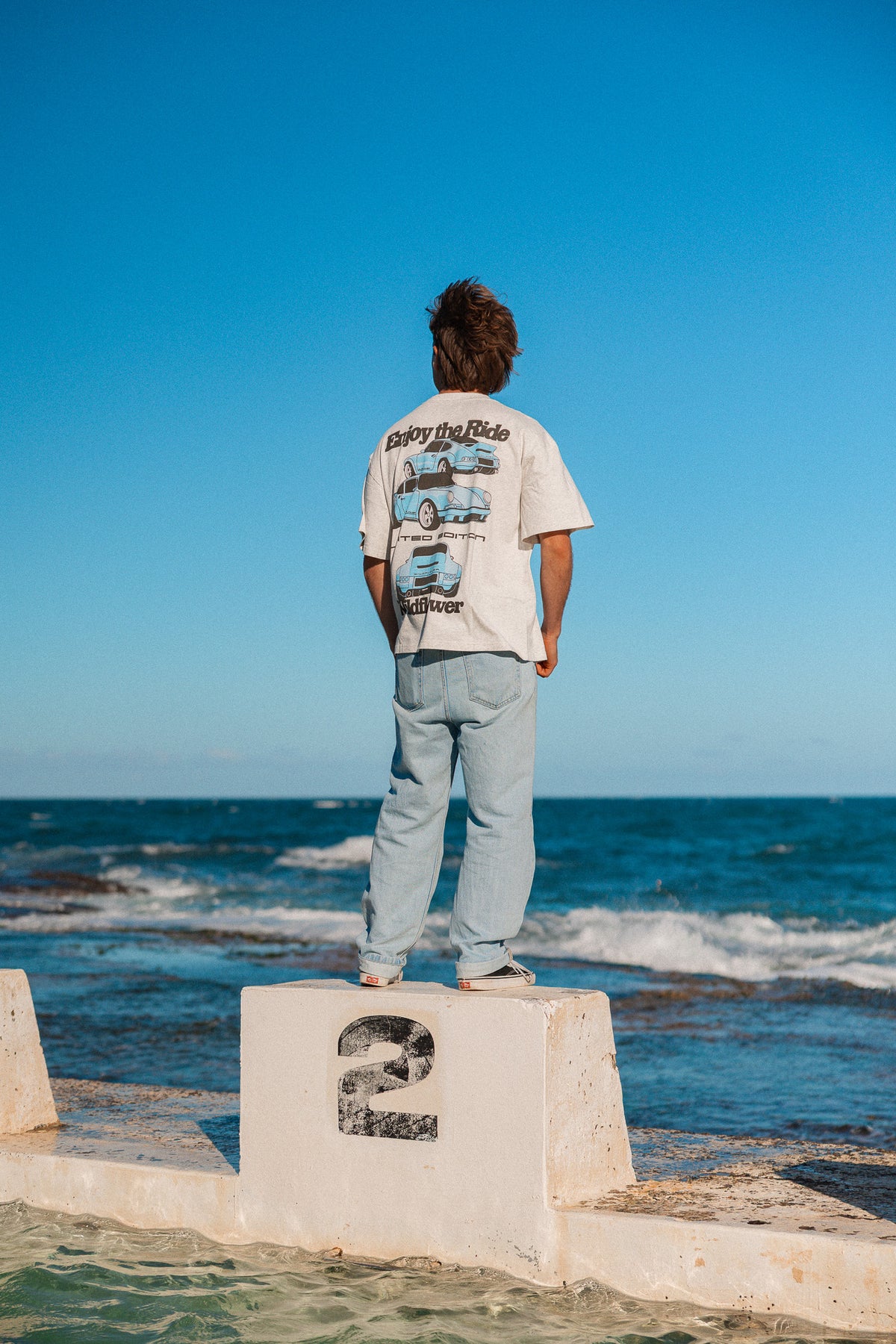 Enjoy the Ride Tee | LIMITED, Wildflower Newcastle