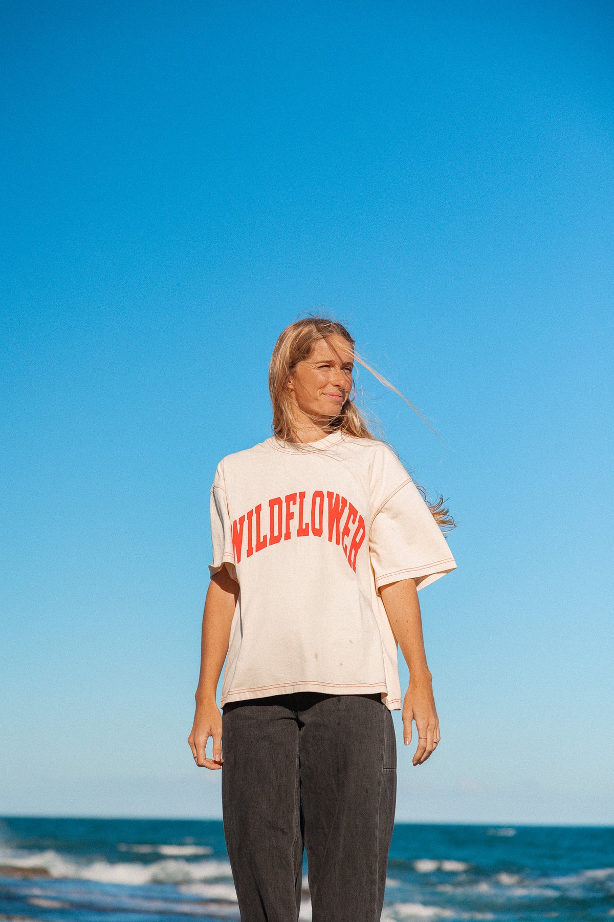 Varsity Tee | LIMITED, Wildflower Newcastle