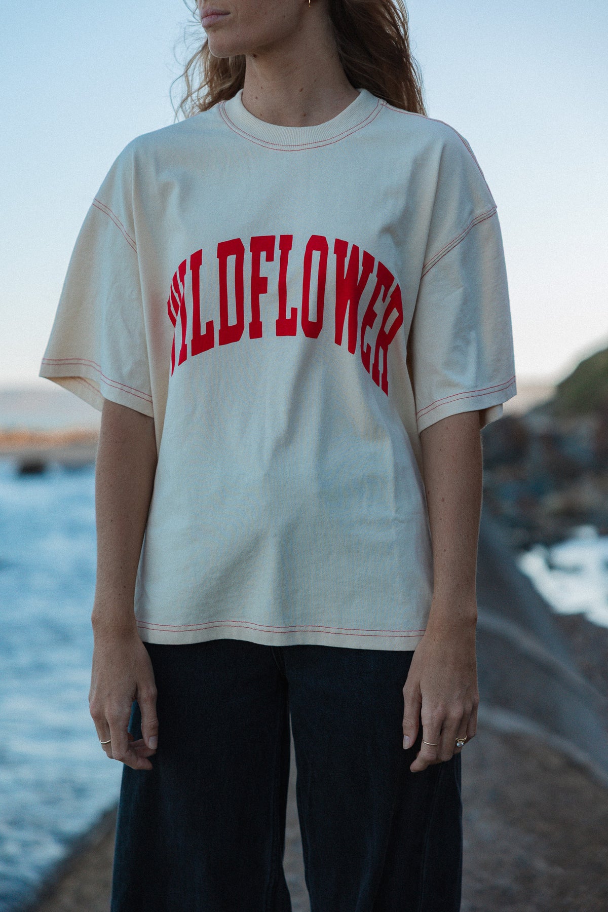 Varsity Tee | LIMITED, Wildflower Newcastle