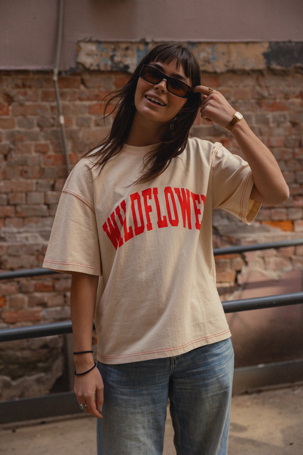 Varsity Tee | LIMITED, Wildflower Newcastle