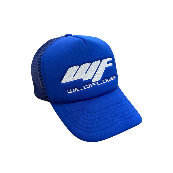 Blue Trucker Cap | Wildflower Newcastle Streetwear